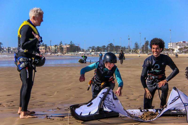 Ananas-kitesurfing